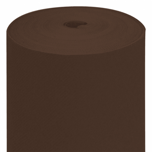 Nappe gauffrée noire en papier 20 m